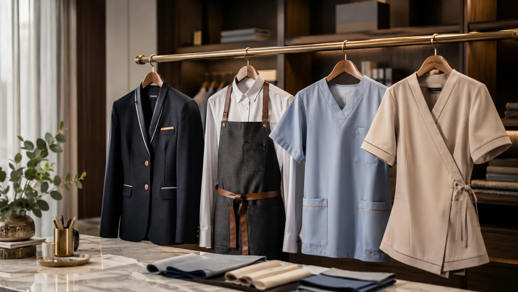 Uniformes professionnels élégants pour améliorer l’expérience client